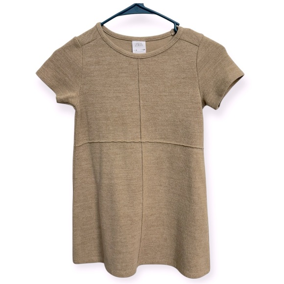 Kids Tan Short Sleeve‎ Top - Picture 1 of 2